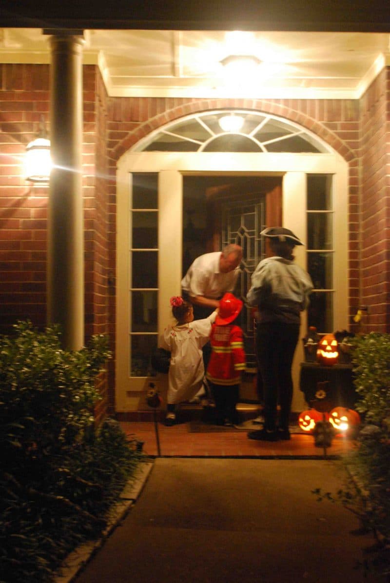 Trick-or-Treating Kid World Citizen