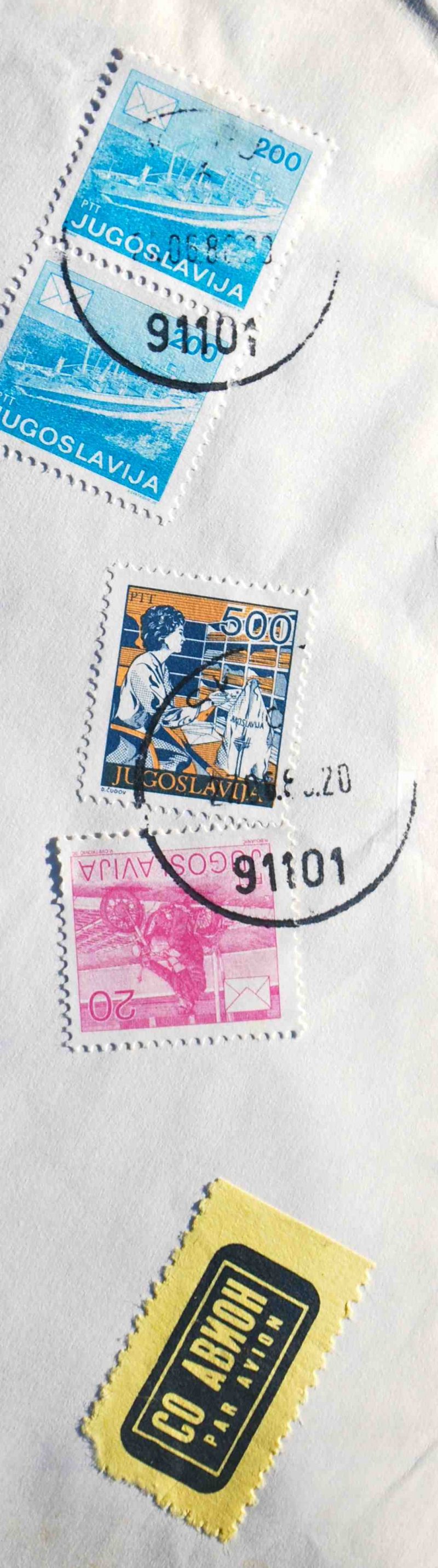 Yugoslavian Stamps- Kid World Citizen