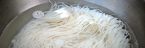 Soaking Rice Noodles for Pho- Kid World Citizen Soaking Rice Noodles for Pho- Kid World Citizen