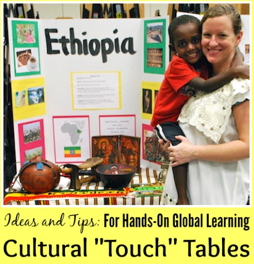 Interactive Touch Tables for International Night