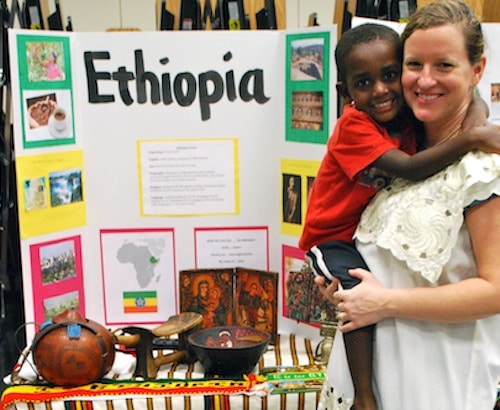 International Night Country Tables Ethiopia- Kid World Citizen International Night Country Tables Ethiopia- Kid World Citizen