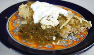 Enchiladas Suizas Serving- Kid World Citizen