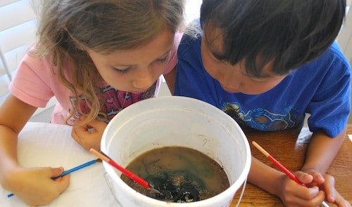 Mixing the Mud Paint- Kid World Citizen Mixing the Mud Paint- Kid World Citizen