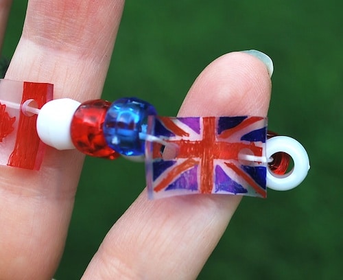 British Flag Shrinky Dink- Kid World Citizen British Flag Shrinky Dink- Kid World Citizen