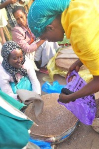 Ethiopia woman selling injera- Kid World Citizen