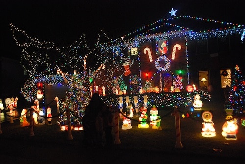 Crazy Christmas Lights- Kid World Citizen
