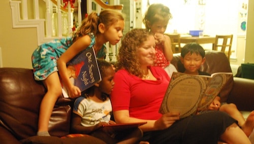 Reading Christmas Winter Books- Kid World Citizen