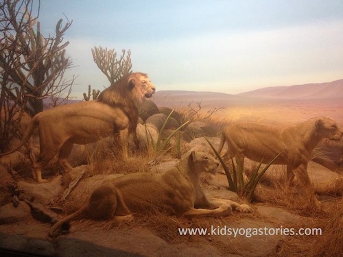 Lion Yoga for Kids- Kid World Citizen