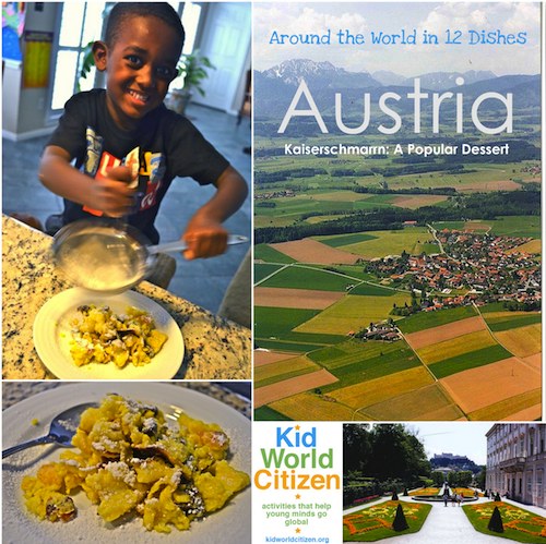 Austria Kaiserschmarrn Recipe Kids- Kid World Citizen