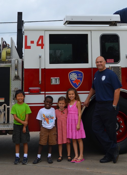 Random Acts of Kindness Firefighters- Kid World Citizen