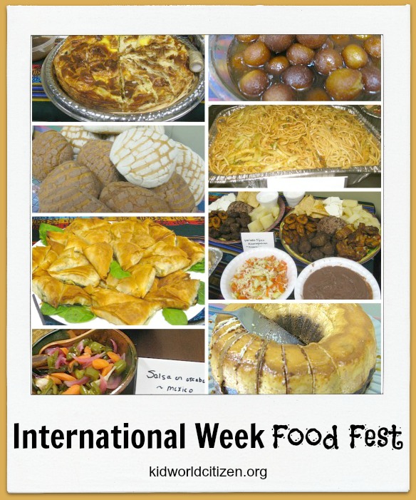 International Week Food Festival- Kid World Citizen