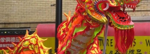 Dragon Parade at Chinese New Year- Kid World Citizen